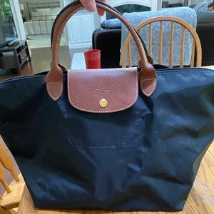Longchamp Le Pliage Tote black medium